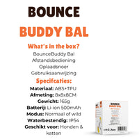 BounceBuddy Bal met Afstandbediening